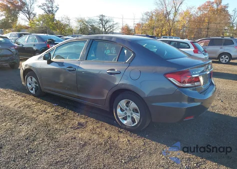 2014 Honda Civic Lx from USA, damaged, VIN 2HGFB2F54EH550728
